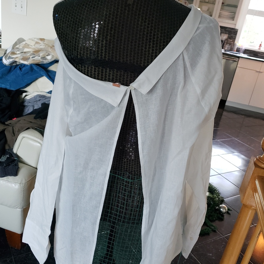 Womens linen blouse